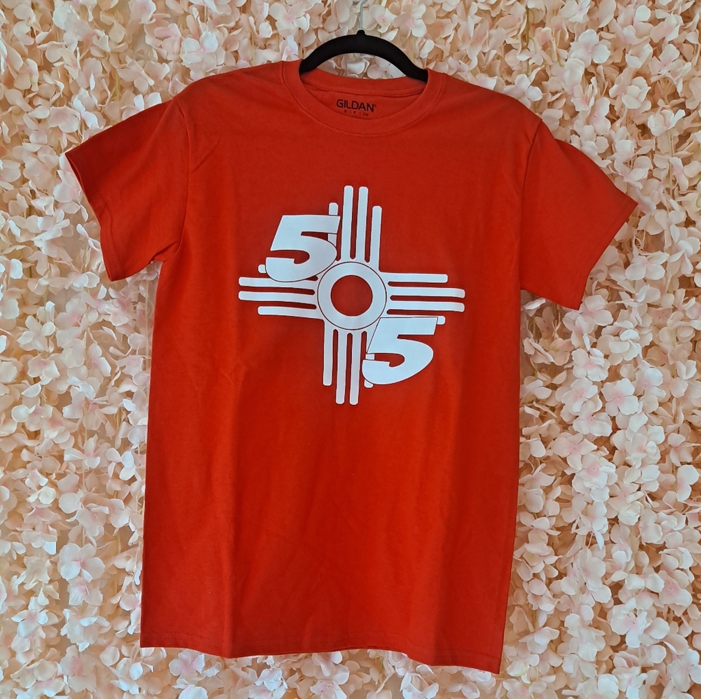 Men's Red 505 Graphic Tee